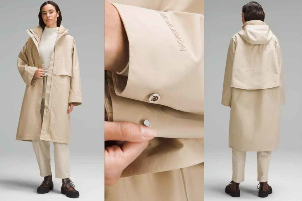 Lululemon's New 4-in-1 Coat Transforms Into a Travel Pouch